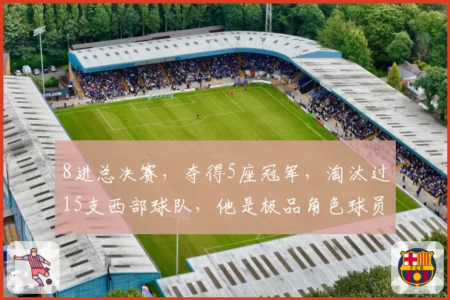 8进总决赛，夺得5座冠军，淘汰过15支西部球队，他是极品角色球员